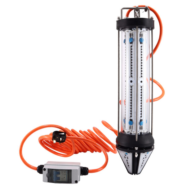 HOT Led Fishing Light Squid Farmed Salmon with Dimmer 1500W IP68 - Image 2