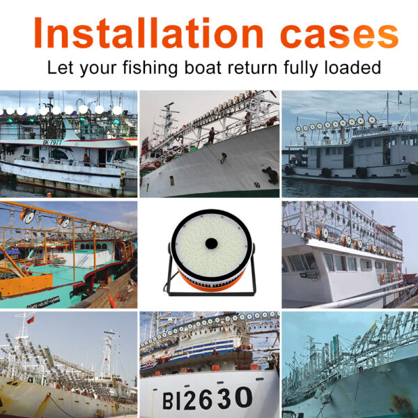 1000W LED marine step lights for yachts fishing light - Image 7