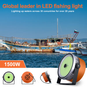 LED navigation lights waterproof IP67 fishing boat lighting 1500W marine for yachts