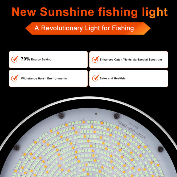 1000W LED marine step lights for yachts fishing light - Image 5