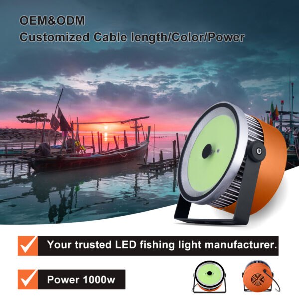 led fishing lights for boats 1000W - Image 5