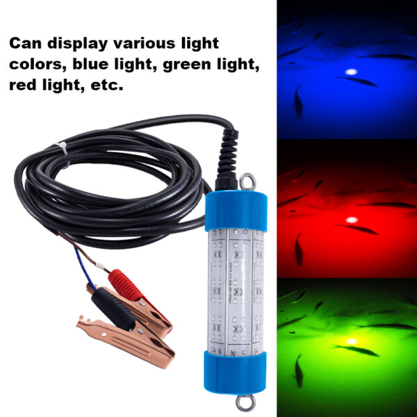 Squid Boat Fishing Light 60w 12V IP68 Farmed Salmon with Dimmer Catching - Image 6