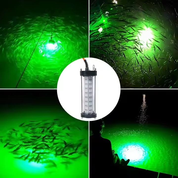 Underwater Led Lights for Fishing 500W Use It in Fishing Farms (steel Cages) - Image 6