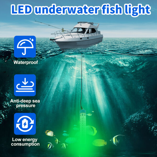 Pool Lamp Outdoor Waterproof IP68 300W Led Underwater Lamp Pool Light - Image 4