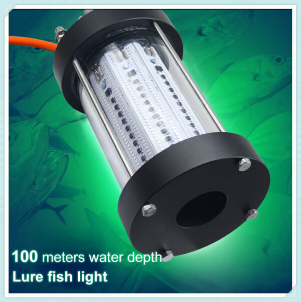 The LED fishing light 1000W for boat fishing latest IP68 green - Image 2