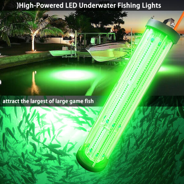 New Led Underwater Fishing Light 4000W Use It in Fishing Farms (steel Cages) - Image 8