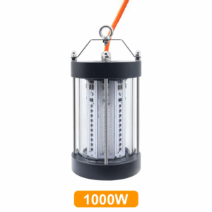 The LED fishing light 1000W for boat fishing latest IP68 green