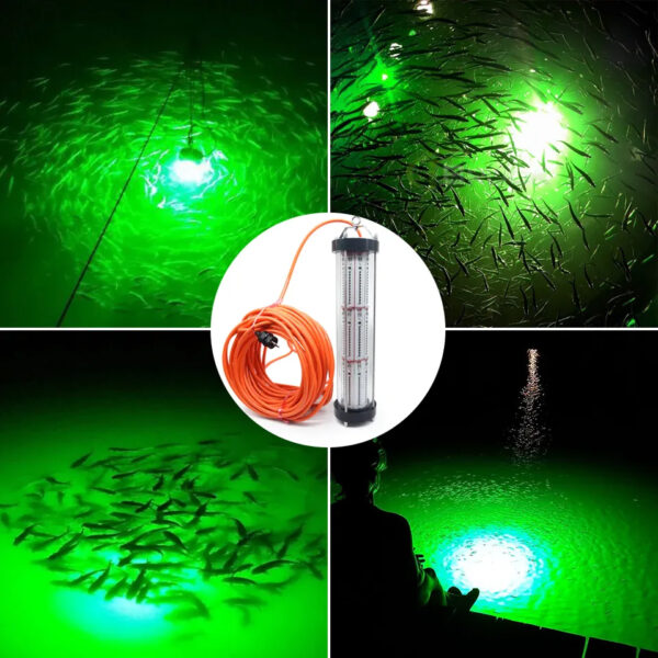 New Led Underwater Fishing Light 4000W Use It in Fishing Farms (steel Cages) - Image 5