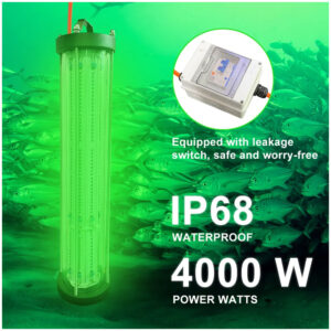 New Led Underwater Fishing Light 4000W Use It in Fishing Farms (steel Cages)
