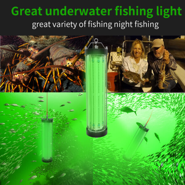 New Led Underwater Fishing Light 4000W Use It in Fishing Farms (steel Cages) - Image 7
